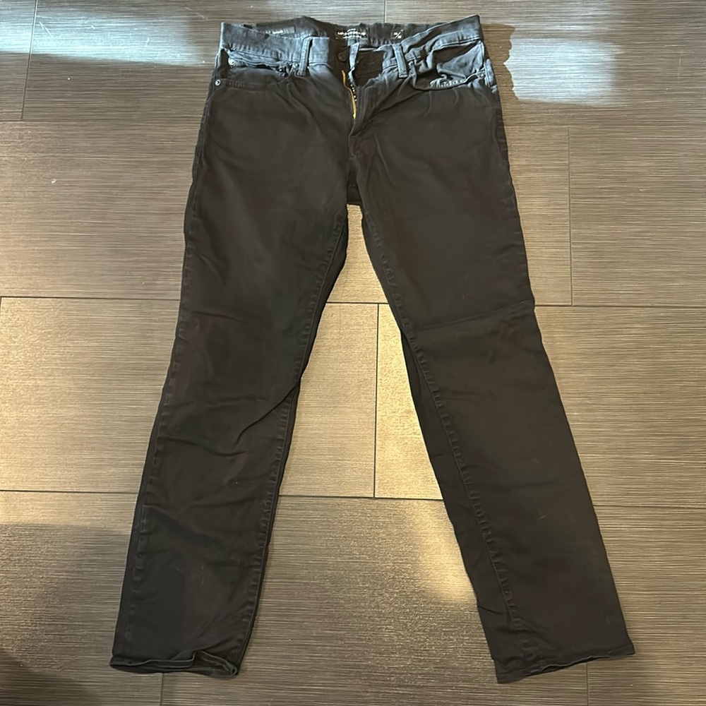 Lucky Brand Men's Jeans Size 32/32 Black 121 Slim Pants